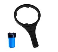 Fukaisu 16.2cm/6.38in Max ID Water Filter Wrench for Big Blue Style Filter Housings, Heavy Duty Housing Wrench for Whole House Water Systems Using 4.5"x10" & 4.5"x20" Cartridges