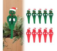 Fukaisu 20pcs Reusable Christmas Garland Hangers for Mantle, No Hardware Adhesive Strap Wreath Hanger Silicone Wreath Hooks Holders Ties for Door Fireplace Stocking Stair Railings