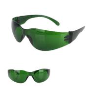 Fukaisu 2pcs Red Light Blocking Glasses, Eyewear Eyes Protection for Sunbed Tanning Goggles 200-2000nm Blocking IPL Laser Safety Glasses for Red and Near Infrared Light Sessions (Green)