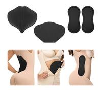 Fukaisu 4pcs Abdominal Compression Boards Set, 360 Torso Support Lipo Foam Lateral Protectors with Ab Compression Pad Wrap and Lumbar Shaping Back Molder for Post Surgery Recovery