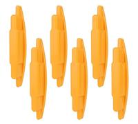 Fukaisu 6pcs Magnetic Stud Finder, Magnetic Stud Detector Tool No Batteries Needed Easy to Use Wall Scanner Locates Screws Nails & Metal Studs Fast