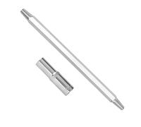 Fukaisu Broken Spark Plug Removal Tool Kit, Broken Part Extractor Tool with Left-Hand Thread and 10mm/3/8in Drive Sleeve for Removing Cars Trucks and SUVs Stuck or Frozen Spark Plugs