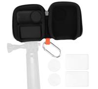 Fukaisu Carrying Case & 2 Set Screen Protection for DJI Osmo Nano, Portable Compact Travel Storage Bag & Tempered Glass Screen Protectors for DJI Osmo Nano Camera