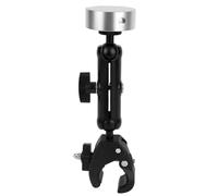 Fukaisu Clamp Mount Compatible with Starlink Mini 2024, Aluminum Alloy 360 Degree Rotatable Pipe Mount with Adapters for RV Roof Rack Pole Balcony Boat Mounting