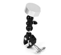 Fukaisu Clamp Mount for Starlink Mini 2024, Aluminum Alloy 360 Degree Rotatable Pole Mount with Adapter for RV Roof Rack Pole Yacht Balcony Boat Camper Mounting