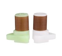 Fukaisu Film Cutting Spacer Guide, 1 Pair Left/Right Hand Trimming Vinyl Wrap Tool with 3.5mm/0.14in or 6.5mm/0.26in Dual Distance Cuts Compatible with 9mm/0.35in Knife Blade