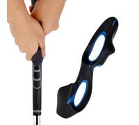 Fukaisu Golf Grip Trainer, Durable Right Hand Lightweight Swing Trainer Support for Correct Hand Position & Grasp for Any Golfer (Blue)