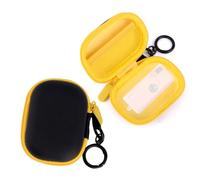 Fukaisu Mini Digital Camera Storage Bag with Hook, Black Hard Shell Protective Carrying Case Small Portable Storage Bag for Kodak Charmera Camera