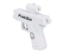 Fukaisu Prank Dual Mode Water Gun Toy, Reverse Two Way Squirt Toy Double Sided Water Spray for Pool Beach Summer Party Fun & Jokes Among Friends (White)