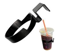 Fukamou Airplane Cup Holder | Stable ABS Phone or Drink Mount for Handsfree Use,Pocket Size Multifunctional Accessory for Flying Travel, Take-off Taxiing Throughout the