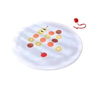 Fukamou Automatic Cat Toy - Electric Moving Ball in Cover | 2 in 1 Fun Catching Game for Pet Hunting Exercise Floor Activity Play Chasing Enrichment