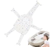 Fukamou Baby Bathtub Support Net, Baby Bath Cushion Pad, Baby Five- Pointed Bathtub Support Net Anti Slip Bath Net Pad Soft Shower Mesh Bathtub Cushion Net