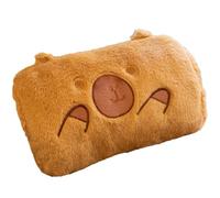 Fukamou Capybara Stuffed Hand Muff - Capybara Plush Doll Pillow - Soft Capybara Plushes Pillows, Stuffed Capybara Shape Dolls for Kids Children