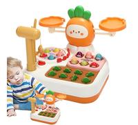 Fukamou Carrot Harvest Toy,Early Development Educational Activity - Carrot Pulling Toy,for Children Boys Parents Families Teachers Home School Kindergarten Tutoring Centers