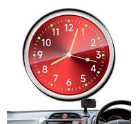 Fukamou Clock For Car Dashboard, Small Analog Clock - Quartz Automotive Replacement Clocks, Stick Clock For Car Dashboard, Sticky For Vehicle Automotive