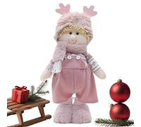 Fukamou Cloth Dolls - Soft Plush Rag Doll for Girl | Plush Realistic Adjustable Leg Toddler Decoration for Housewarming Kids Daughter Son Boy Birthday Thanksgiving Valentines Colleagues Toddler