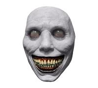 Fukamou Demon Masque - Smiling Demon Realistic Breathable Halloween Masque for Costume Props Decoration