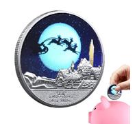 Fukamou for | Commemorative Coin | Silver Metal Commemorative, Rare for Home Collection Souvenir, Commemorative