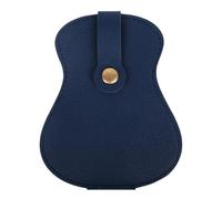 Fukamou Guitar Picks Holder | Small Guitar Pick Storage Box - Leather Guitar Pick Holder Case, High Capacity Holder with 18 Slots for Guitar Picks