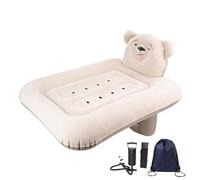 Fukamou Inflatable Toddler Travel Bed - Inflatable Air Mattress Car Bed - Portable Toddler Travel Plane Bed Sleeping Pad for Car Seats, Travel, Airplane Seats, Hiking