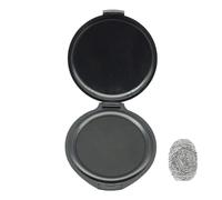Fukamou Inkless Fingerprint Pad, Portable Stamp Pad, Notary Stamps for Notaries, Schools, and Crafts, Notary Public Stamp for Office Notary Supplies