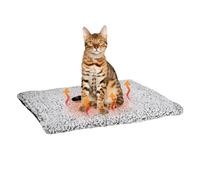 Fukamou Self Heating Cat Bed,Insulated Soft Waterproof Portable | Self Warming Dog Bed Thermal Blanket - for Medium Large Small Resting Sleeping Kitten Puppy Home Travel Cold Weather