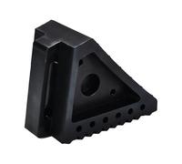 Fukamou Tire Stops - Rubber Non Slip Stoppers - Truck Tire Chocks | for Trunk Toolbox Trucks Trailer Outdoor Automotive Vehicle