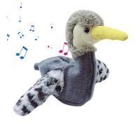 Fukamou Toys for Cats - Cat Toys Beating Wings Duck Rechargeable,Plush Simulation Touch-Activated Smart for Kitten Exercising Chasing Hunting Play