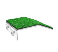 Fukamou Turtle Basking Dock | Floating Turtle Dock Cozy Basking Area - Convenient Easy Turtle Stage for Aquarium, Newts, Frogs, Amphibian Pets