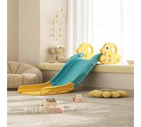 FUKEA Sofa Slide, Toddler Slide Indoor Kids Slide with Extended Length, Baby Car Slide for Bed Couch Slide for Toddler Age 1-3,Yellow