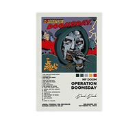 FUKITT MF Doom Poster Operation Doomsday Album Cover Poster Canvas Poster Bedroom Decor Sports Landscape Office Room Decor Gift Unframe-style 12x18inch(30x45cm)