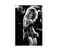 FUKITT Tina Turner Cover Poster Canvas Poster Bedroom Decor Sports Landscape Office Room Decor Gift Unframe-style 12x18inch(30x45cm)