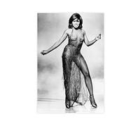 FUKITT Tina Turner Cover Poster Canvas Poster Wall Art Decor Print Picture Paintings for Living Room Bedroom Decoration Unframe-style 08x12inch(20x30cm)