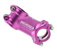 FukkeR Bike Stem 25.4mm Clamp Bicycle Handlebar Riser Extender 60mm Aluminum MTB Mountain Bikes 7 Degree For Road Cyclocross Gravel Adventure BMX XC AM (Color : Purple, Size : 60mm)