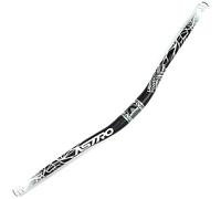 FukkeR Mountain Bike Bicycle Aluminum Riser Handlebar 31.8mm 720/780mm MTB Handle Bar For Downhill And Enduro Riding BMX DH XC AM FR Bicycle Bars Rise 25mm (Color : Black, Size : 780mm)