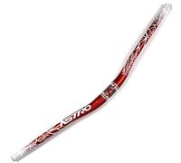 FukkeR Mountain Bike Bicycle Aluminum Riser Handlebar 31.8mm 720/780mm MTB Handle Bar For Downhill And Enduro Riding BMX DH XC AM FR Bicycle Bars Rise 25mm (Color : Red, Size : 780mm)