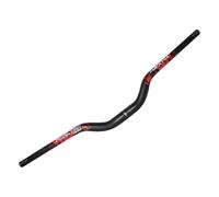FukkeR Mountain Bike High Riser Handlebar 31.8mm Lightweight Aluminum MTB Bicycle Bar 720mm 780mm Rise 60mm Handlebars for Road Bikes DH XC AM(Black,720mm)