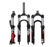 FukkeR Mountain Bike Suspension Forks 20 In Bike Mechanical Front Fork With Preload Adjustment Threadless Straight Steerer 28.6mm Travel 100mm QR 9mm