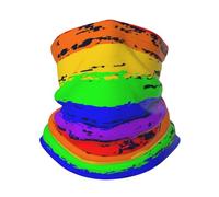 FUkker Neck Gaiter Rainbow Pride Neck Warmer Soft Face Cover Tube Half Face Mask Scarf Balaclava For Outdoor Sports