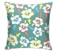 FUkker Pillow Cover,Hawaiian Pikmin Decorative Throw Pillowcase Soft Cushion Covers 40x40 cm for Bedroom Sofa