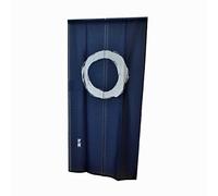 Fukui Textile Factory Noren Curtain Tapestry Enso Circle Navy Blue Long Type