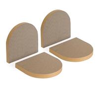 FUKUMARU 2 Packs Replacement Refills for 24 Inch Cat Scratcher Bed Sofa, 1.4 Inch Thickness Cardboard Scratching Board, Cat Scratch Pads Suitable for Indoor Cats