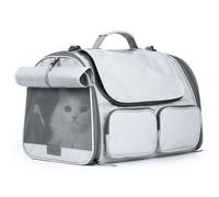 FUKUMARU Single Shoulder Pet Travel Bag (Gray)