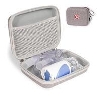 YFUG GO Carrying Case for Portable Nebulizer, Travel Medical Bag, Hard Emergency Medical Bag for Inhaler Spacer Case for Kids and Adults, Masks, Asthma Accessories Case for Medicin