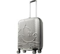 FUL Disney Mickey Mouse 26 Inch Rolling Luggage, Hardshell Suitcase with Spinner Wheels, Silver, 66.04 cm, Ful Disney Mickey Mouse 26 Inch Rolling Luggage, Hardshell Suitcase With Spinner Wheels