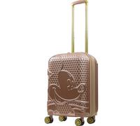 FUL Disney Mickey Mouse 3 Piece Rolling Luggage Set Hard Case with Spinning Wheels, Mickey Mouse - Rose Gold, 22 Inch, Ful Disney Mickey Mouse 22" Carry On Luggage Hard Shell Rolling Suitcase with