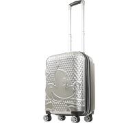 FUL Disney Mickey Mouse 3 Piece Rolling Luggage Set Hard Case with Spinning Wheels, Mickey Mouse - Silver, 22 Inch, Ful Disney Mickey Mouse 22" Carry On Luggage Hard Shell Rolling Suitcase with