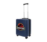 Ful Jurassic Park 22.5 Inch Carry On Luggage, Hardshell Rolling Suitcase With Spinner Wheels, Blue