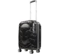 FUL Marvel Spider-Man Rolling Luggage, Molded Hardshell Suitcase with Wheels, Black, S, Marvel Spider-man 21 Inch Carry on Luggage, Molded Hardshell Rolling Suitcase With Spinner Wheels