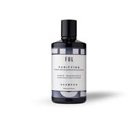 FUL Charcoal Clarifying Shampoo & Scalp Scrub, Deep Cleansing Hair Care for Oily Hair, Purifies & Removes Product Build-Up. Moisturising Shampoo for Greasy Hair and Dry Scalp